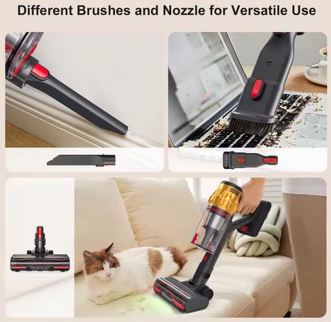 🧹 Lubluelu G11 Akku Staubsauger mit Anti Tangle Bürste für 65,81€ (statt 110€)