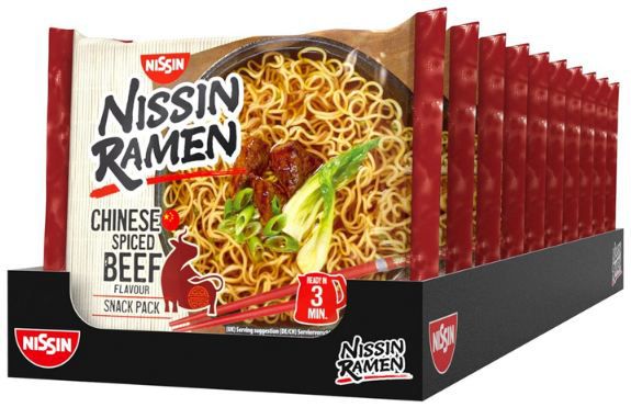 🍜 10er Pack Nissin Ramen Chinese Spiced Beef ab 6,64€ (statt 10€) 🍜 10er Pack Nissin Ramen Chinese Spiced Beef ab 6,64€ (statt 10€)