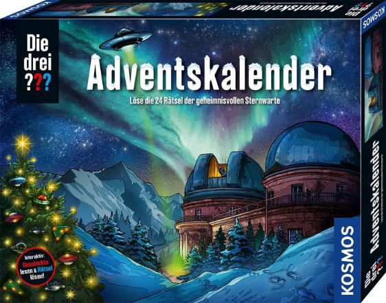 🎄 Die DREI ??? Adventskalender 2025 für 15€ (statt 21€) 🎄 Die DREI ??? Adventskalender 2025 für 15€ (statt 21€)