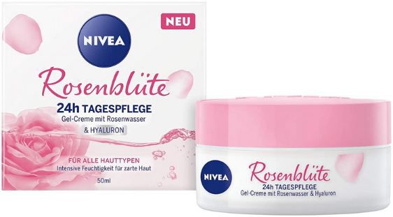🧴 Nivea 24h Tagespflege Rosenblüte, 50ml ab 4,99€ (statt 9€)