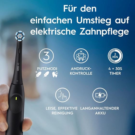 🪥 Oral B iO Series 2 Elektrische Zahnbürste für 43,99€ (statt 59€)