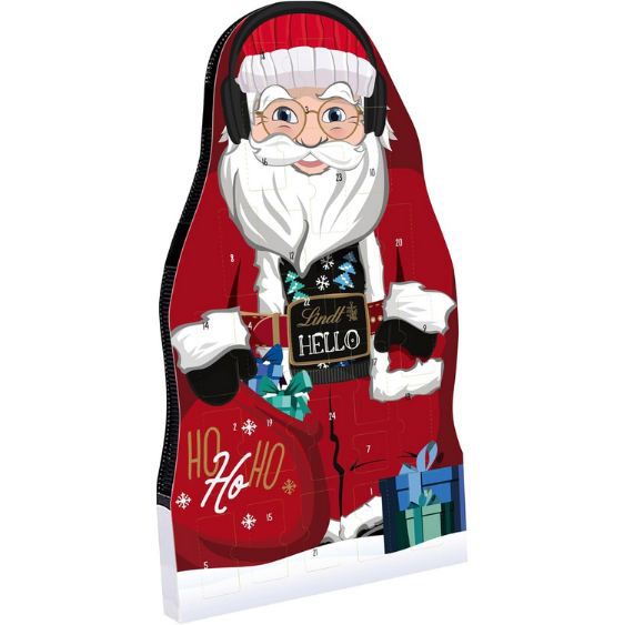 🍫 Lindt HELLO Santa Adventskalender 2025, 244g für 17,99€ (statt 28€)