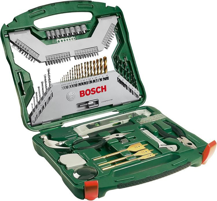 🧰 Bosch Accessories X Line Titanium Bohrer & Schrauber Set, 103 tlg. für 29,99€ (statt 42€)
