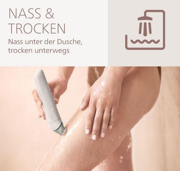 🪒 Philips Lady Shaver Series 8000, Nass & Trocken für 54,99€ (statt 64€)