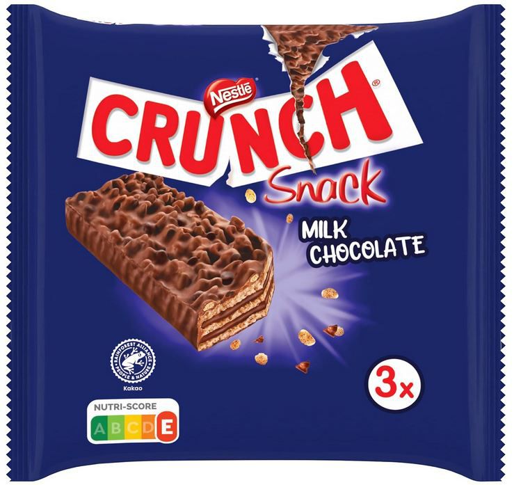 🍫 Nestlé Crunch Milk und Crunch Peanut Butter Riegel für 3,53€ (statt 5€)