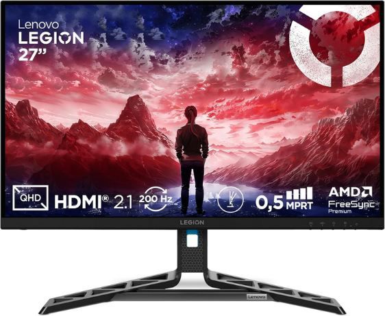 🖥️ Lenovo Legion R27qe Gen 2 27 QHD Gaming Monitor, 200Hz für 149,99€ (statt 186€)