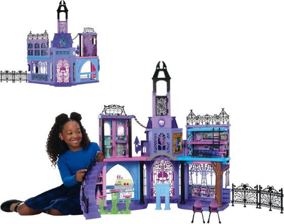 🏰 Monster High Puppenhaus, Haunted High School Spielset für 118,89€ (statt 155€)