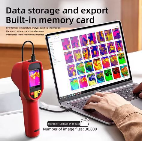 📸 BSIDE HX1 Handheld Wärmebildkamera, 240X240 für 82,46€ (statt 140€)