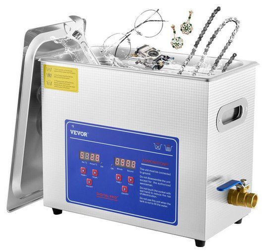 💍 VEVOR JPS-30A Ultraschallreiniger 4,7L für 75,59€ (statt 94€) 💍 VEVOR JPS 30A Ultraschallreiniger 4,7L für 75,59€ (statt 94€)