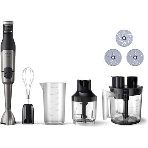 🥣 Philips 5000-Serie Stabmixer inkl. Zerkleinerer, Kompakthacker, Schneebesen für 65,99€ (statt 79€)