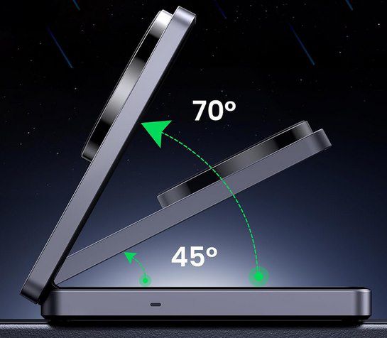 ⚡ Ugreen MagFlow Qi2 2in1 Ladestation mit MagSafe für 29,99€ (statt 35€)