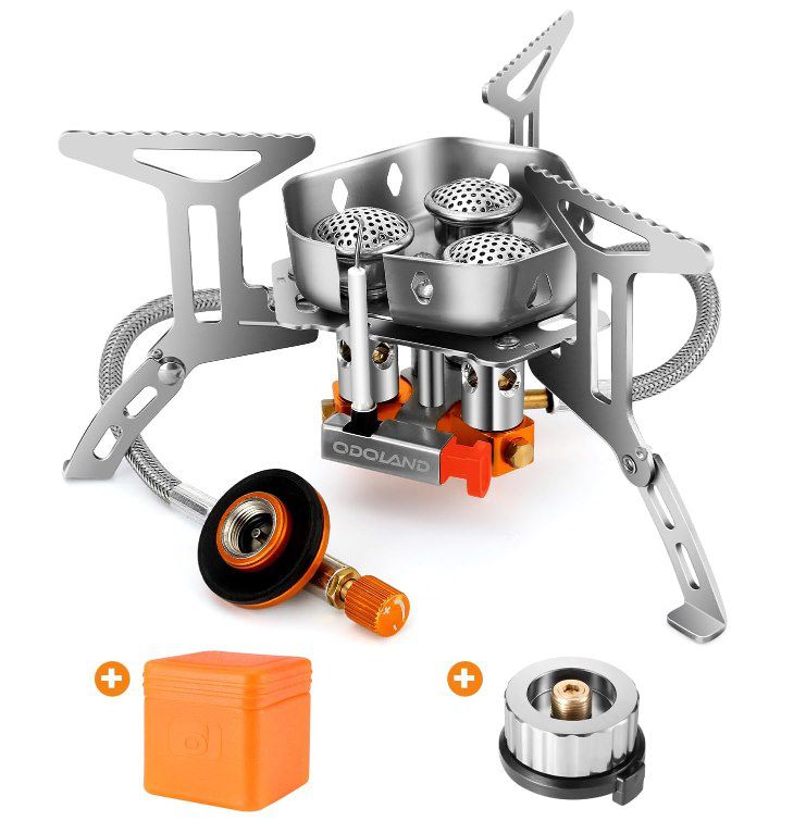 🔥 Odoland 6800W Gaskocher mit Piezozündung für 22,19€ (statt 30€)