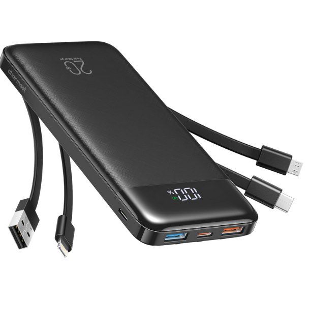 🔋 Charmast 20.000mAh Powerbank mit 22.5W & Kabel für 14,99€ (statt 25€)
