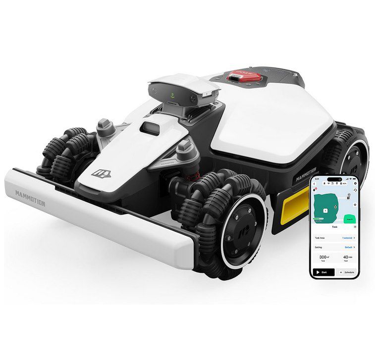 👨‍🌾 Mammotion LUBA mini AWD 800 Mähroboter ohne Begrenzungskabel für 1.049€ (statt 1.399€)