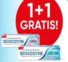 1+1 Sensodyne MultiCare Zahnpasta-Aktion