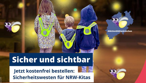 NRW: Kostenfreie Sicherheitsüberwürfe für Kinder NRW: Kostenfreie Sicherheitsüberwürfe für Kinder