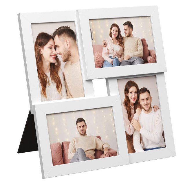 🖼️ SONGMICS Mehrfachbilderrahmen für 4 Fotos (je 10x15cm) für 13,49€ (statt 18€)