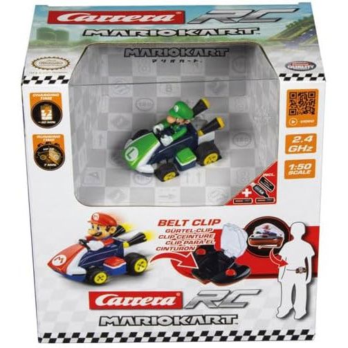 🏎️ Ferngesteuerter Carrera RC Mario Kart Luigi für 12,99€ (statt 19€)