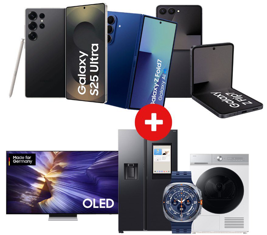 Deals des Jahres 🔥🔥 Samsung Tarif Angebote inkl. Premium Smartphone + Gratis Zugaben (OLED TV etc.)
