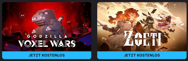 🎮 Gratis Spiele bei Epic Games   Godzilla Voxel Wars & Zoeti