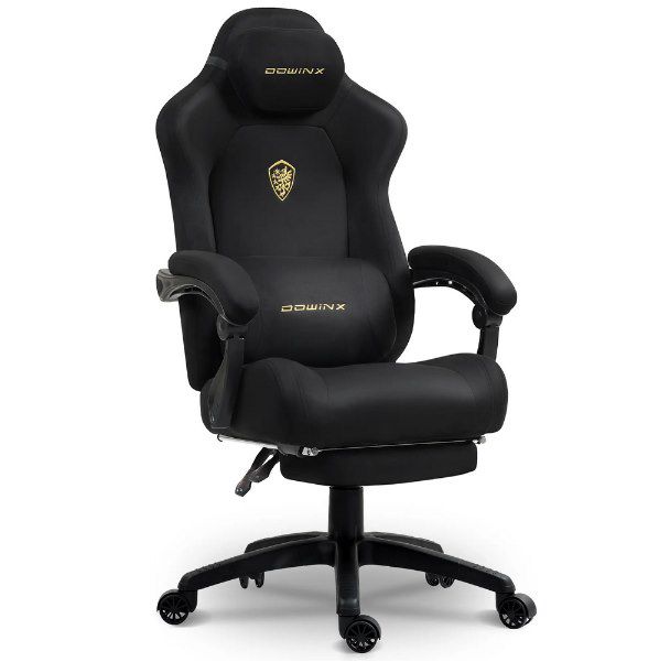💺 Dowinx LS-6668E Gamingstuhl mit mit Massage-Lendenkissen für 101,99€ (statt 140€)