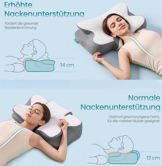 😴 SONGMICS ergonomisches Kopfkissen mit Memory Foam für 29,99€ (statt 50€) 😴 SONGMICS ergonomisches Kopfkissen mit Memory Foam für 29,99€ (statt 50€)