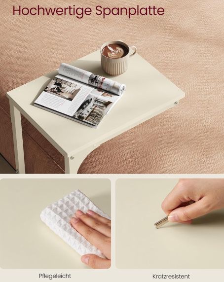 VASAGLE Beistelltisch in C Form mit Metallgestell für 14,39€ (statt 20€) VASAGLE Beistelltisch in C Form mit Metallgestell für 14,39€ (statt 20€)