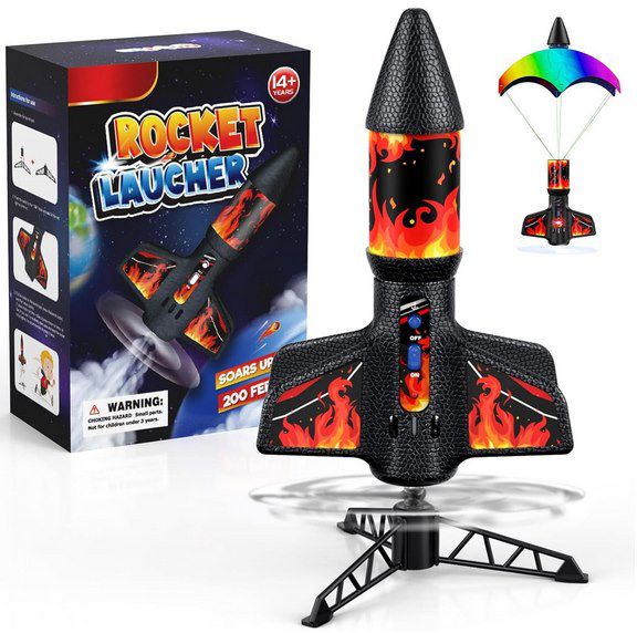 🚀 PDBEST motorisierte Rakete mit bis zu 60m inkl. Fallschirm für 19,99€ (statt 25€) 🚀 PDBEST motorisierte Rakete mit bis zu 60m inkl. Fallschirm für 19,99€ (statt 25€)