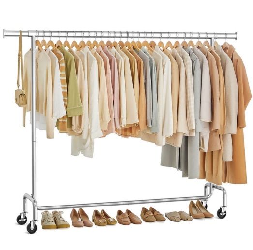 👚 SONGMICS ausziehbare Kleiderstange bis 200cm & 110 kg für 28,99€ (statt 42€)