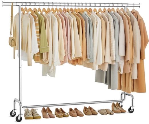 👚 SONGMICS ausziehbare Kleiderstange bis 200cm & 110 kg für 28,99€ (statt 42€)