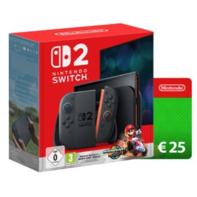 🍄🎮 Nintendo Switch 2 Mario Kart World für 1€ + Telekom Allnet 150GB für 29€ mtl. + 25€ Nintendo