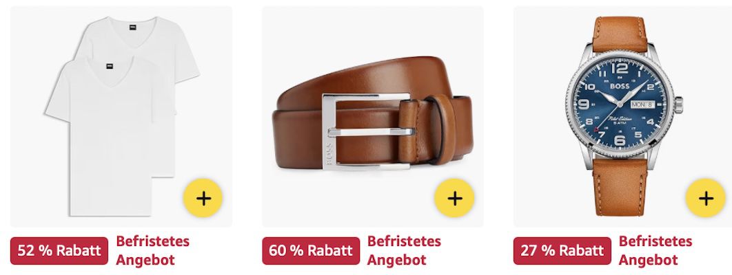 👖👔 Amazon: Hugo Boss Sale   Uhren, Mode & mehr z.B. Quarzuhr Skymaster für 202€ (statt 300€)