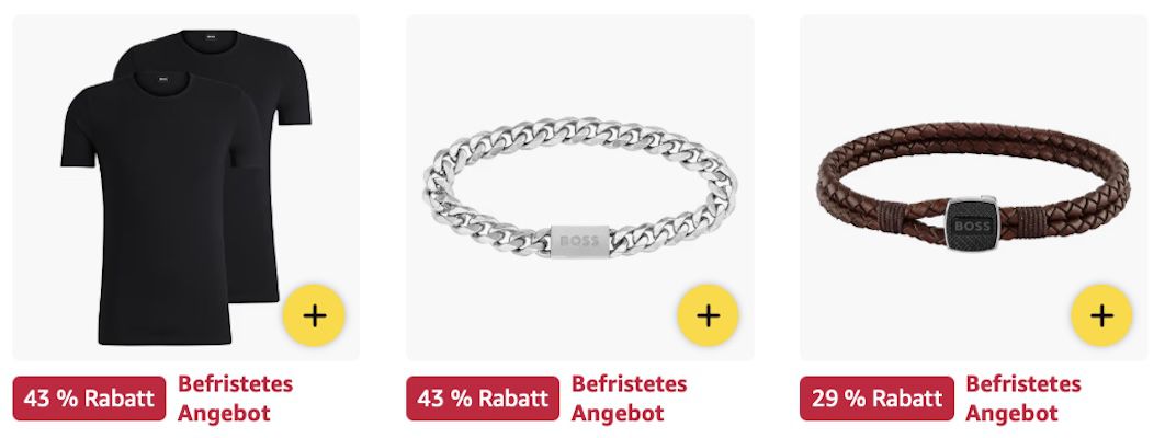 👖👔 Amazon: Hugo Boss Sale   Uhren, Mode & mehr z.B. Quarzuhr Skymaster für 202€ (statt 300€)