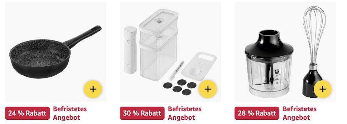 ♊️ Amazon: ZWILLING Produkte im Sale - Küche, Haushalt & mehr z.B. Messerblock für 170€ (statt 207€) ♊️ Amazon: ZWILLING Produkte im Sale Küche, Haushalt & mehr z.B. Messerblock für 170€ (statt 207€)