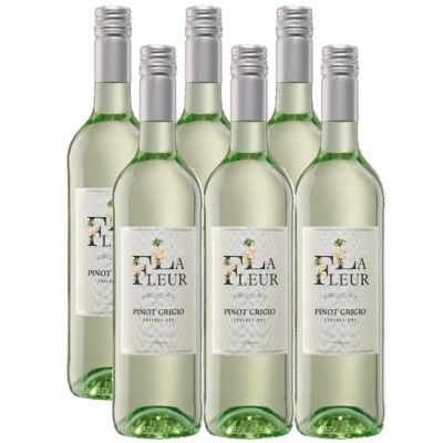 🥂 La Fleur Pinot Grigio Weißwein (6x 0,75l) für 9,62€ (vorher 18€) – nur 1,60€ pro Flasche