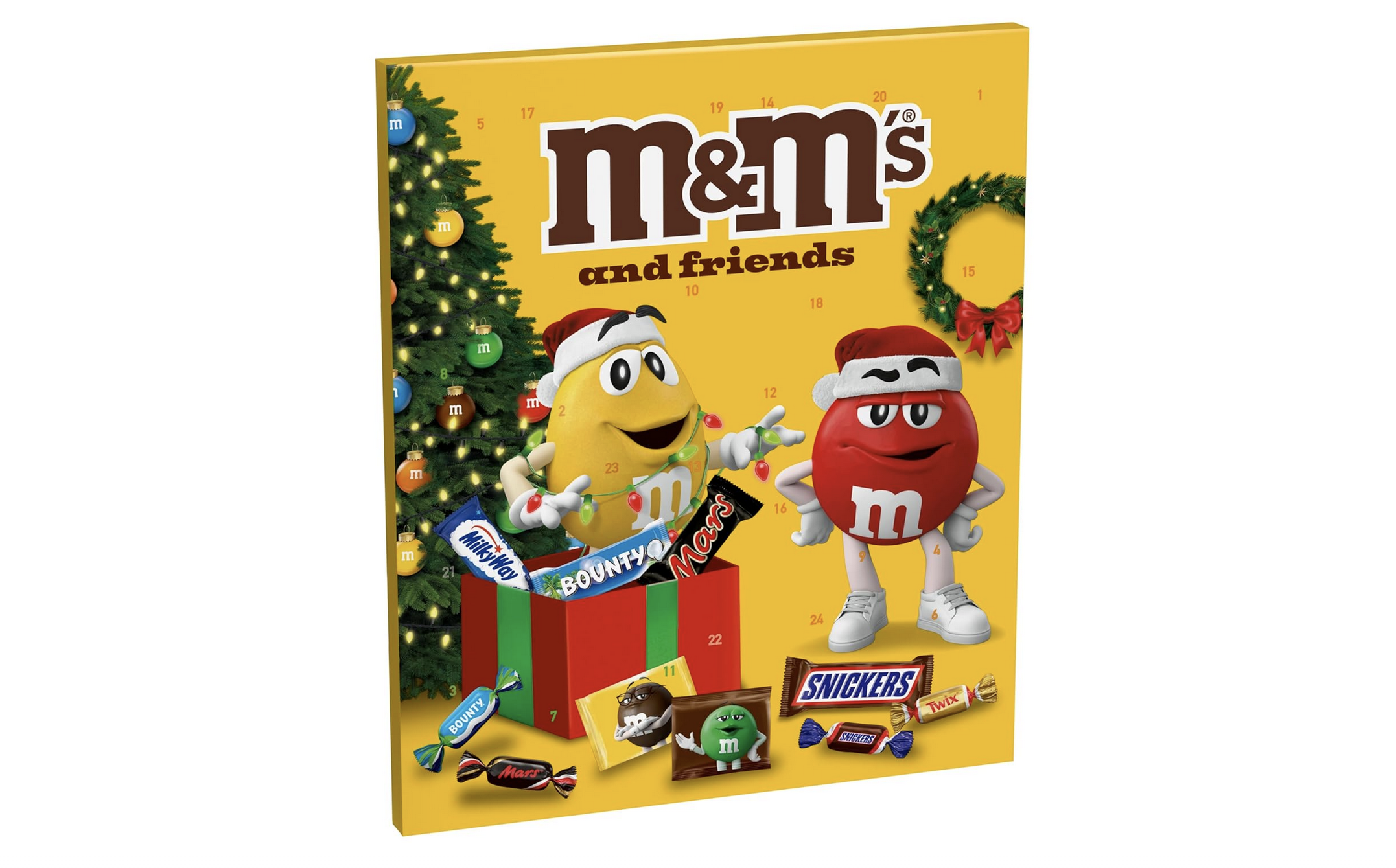 M&MS & Friends Adventskalender 361g Süßigkeiten für 5,99€ (statt 11€)