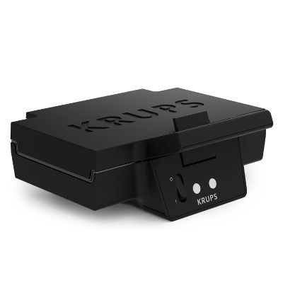 🍞 KRUPS FDK461 Sandwichmaker mit Keramik-Antihaftplatten 850W in Schwarz für 39€ (statt 48€)