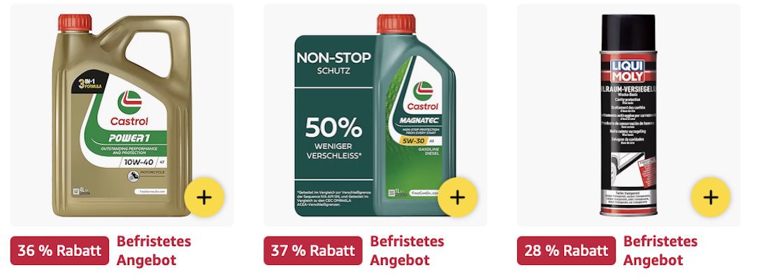 🚗🛢️ Amazon: Castrol und Liqui Moly Produkte im Sale z.B. 5L Castrol EDGE 0W 30 Motoröl für 41€ (statt 50€)