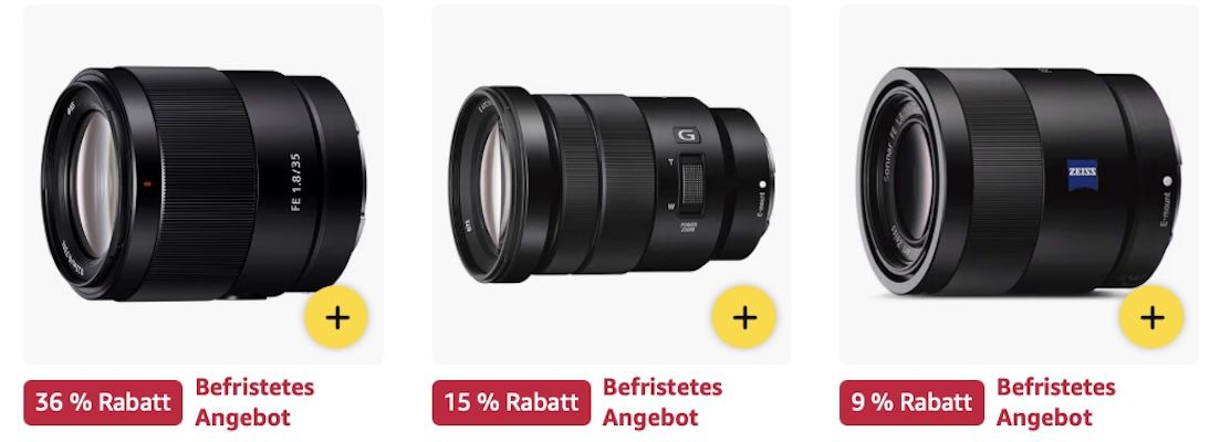 📸 Amazon: Canon & Sony Systemkameras im Sale z.B. Canon EOS R7 für 1.399€ (statt 1.550€)