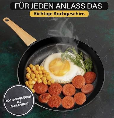 🍳 Sabatier Induktion Schmorpfanne mit 28cm für 18,19€ (statt 26€)