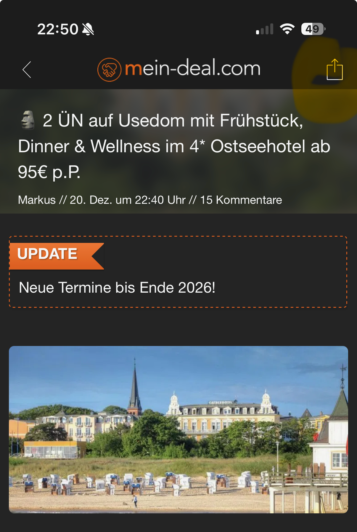 Wir brauchen Hilfe und Feedback   iOS Mein Deal App User   Bitte lesen!
