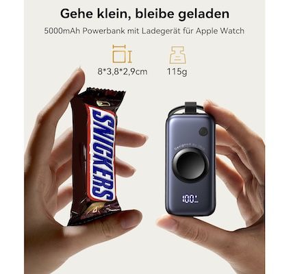 INIU Mini Powerbank mit 5000mAh & 20W für 21,79€ (statt 27€) INIU Mini Powerbank mit 5000mAh & 20W für 21,79€ (statt 27€)