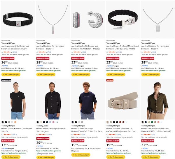 🎒 Tommy Hilfiger Herren Rucksack Essential PU Backpack in Schwarz für 65,44€ (statt 87€)