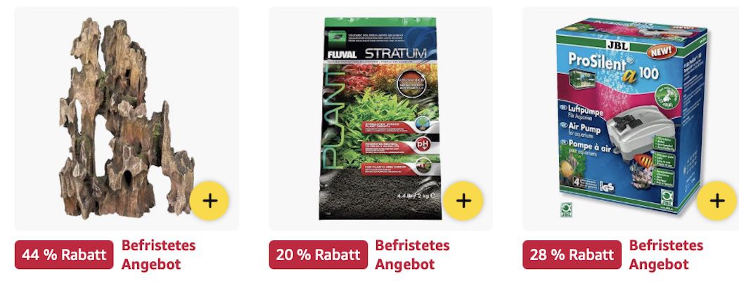 🐠🐟🐡 Amazon: Aquaristik Produkte im Last Minute Sale z.B. JBL ProSilent a100 Luftpumpe für 18€ (statt 24€)