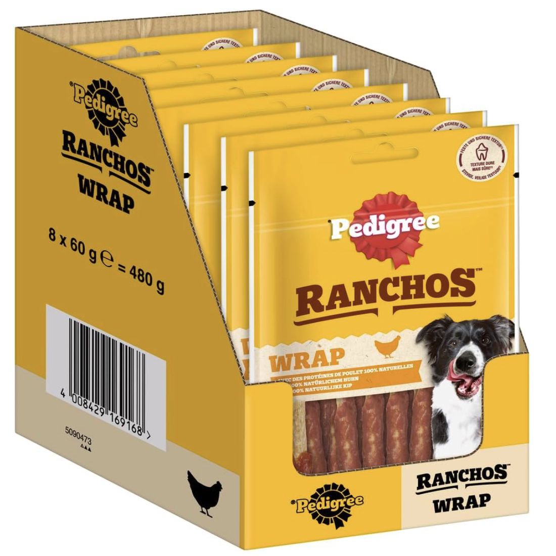 🐶 Amazon: Hundeleckerli & Snacks im Sale – Vitakraft, Pedigree & mehr z.B. 8x60g Pedigree Wraps Hundesnacks für 15€ (statt 20€)