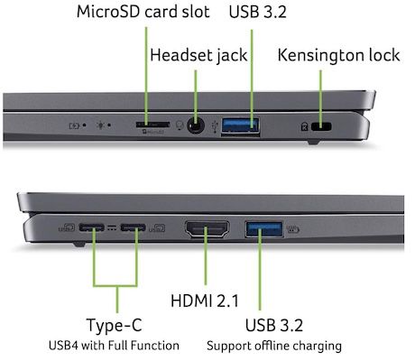 acer Swift Go 14 OLED Ultrathin 14 Zoll Laptop mit 32GB/1TB für 1.150€ (statt 1.399€)