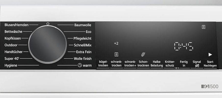 🧺 Siemens WQ33G2D41 iQ500 Wärmepumpentrockner mit 9kg für 599,99€ (statt 662€)