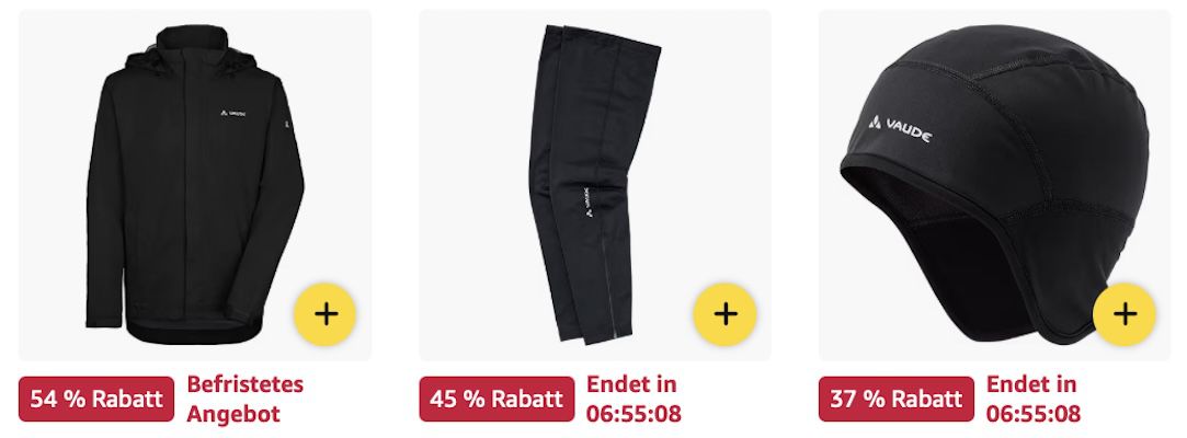 🚴🏻🔥 Amazon: VAUDE Sale z.B. Rucksack Cycle 28 II für 80€ (statt 112€)