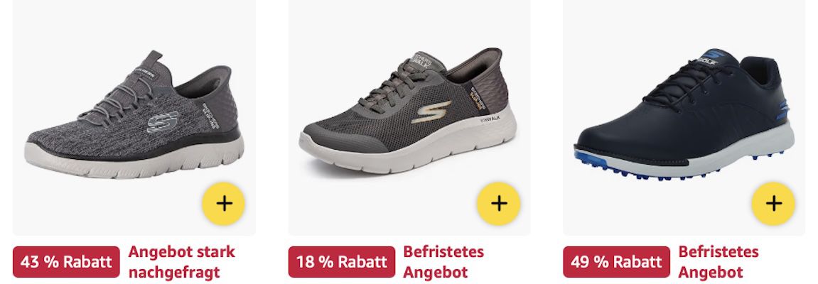 🔝👟 Amazon: Skechers Sneaker, Stiefel & mehr im Sale