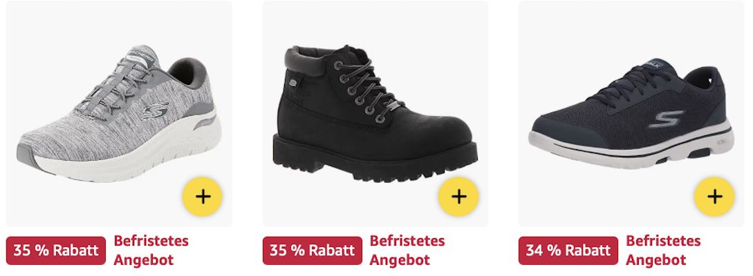 🔝👟 Amazon: Skechers Sneaker, Stiefel & mehr im Sale